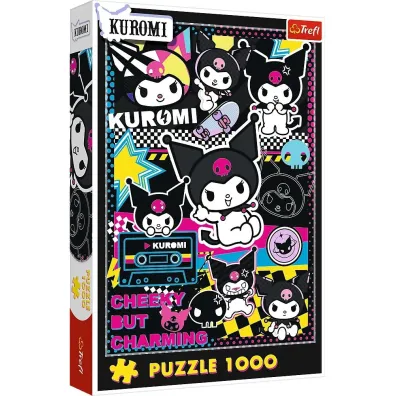 Puzzle 1000 el. W �wiecie Kuromi Trefl