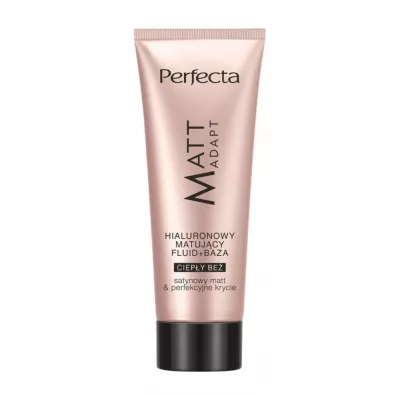 Perfecta Matt Adapt matuj�cy podk�ad i baza Ciep�y Be� 30 ml