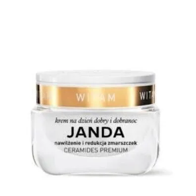 Janda Ceramides Premium�krem suplementacyjny o zwi�kszonej skuteczno�ci nawil�enie i redukcja zmarszczek 50 ml
