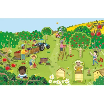 First Sticker Book Farm wer. angielska
