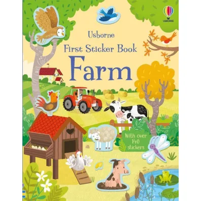 First Sticker Book Farm wer. angielska