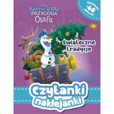 Czytanki naklejanki. �wi�teczne tradycje. Disney Kraina Lodu Przygoda Olafa