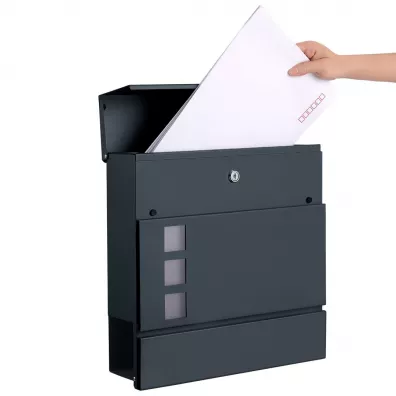 Songmics Skrzynka pocztowa na listy i gazety
