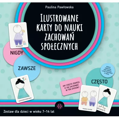 Ilustrowane karty do nauki zachowa spoecznych - Paulina  Pawowska