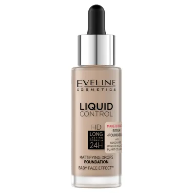Eveline Cosmetics Matuj�cy podk�ad do twarzy 025 Light Rose Niacynamid 32 ml
