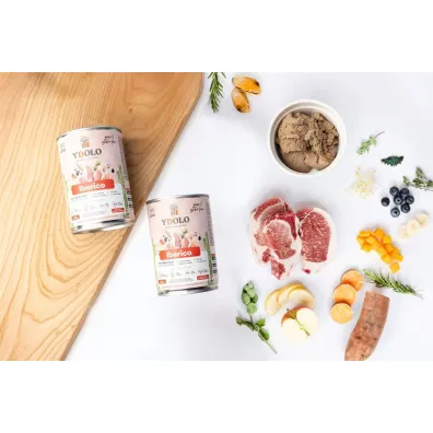 Ydolo Iberico - wieprzowina Iberico - mokra karma dla psa 400 g
