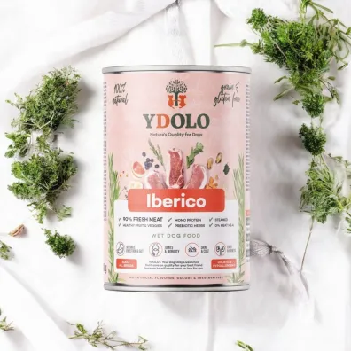 Ydolo Iberico - wieprzowina Iberico - mokra karma dla psa 400 g