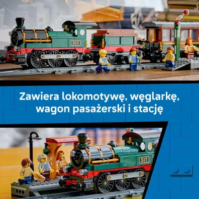 LEGO City Retro poci�g z lokomotyw� parow� 60511
