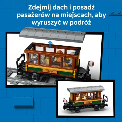 LEGO City Retro poci�g z lokomotyw� parow� 60511