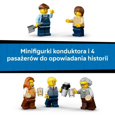 LEGO City Retro poci�g z lokomotyw� parow� 60511