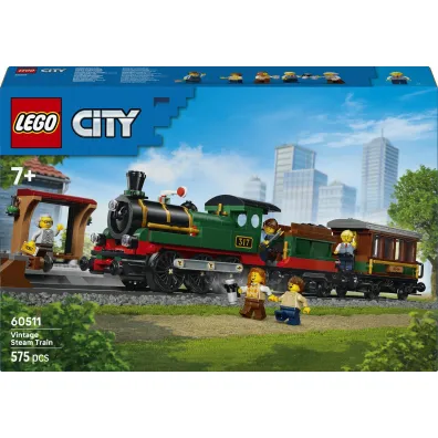 LEGO City Retro poci�g z lokomotyw� parow� 60511