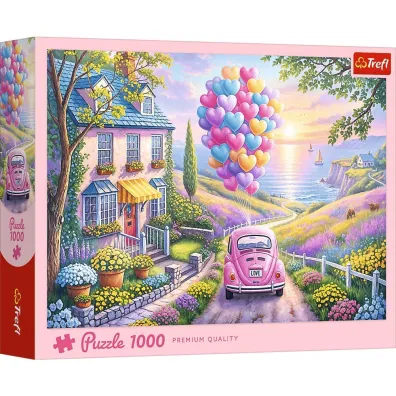 Puzzle 1000 Romantyczna przeja�d�ka TREFL
