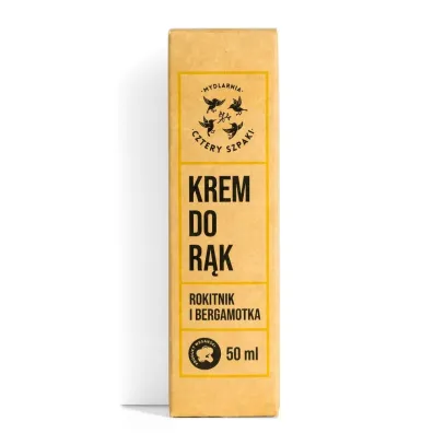 Mydlarnia 4 Szpaki Krem do rk rokitnik i bergamotka 50 ml