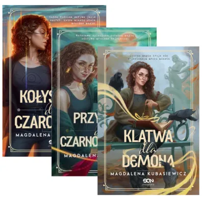 Pakiet Wilcza Jagoda. Tomy 1-3: Ko�ysanka dla czarownicy, Przys�uga dla Czarnoksi�nika, Kl�twa dla demona - Magdalena Kubasiewicz