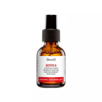 Iossi Acerola cytrusowa esencja z naturalnymi kwasami AHA kwasem hialuronowym i niacynamidem 50 ml