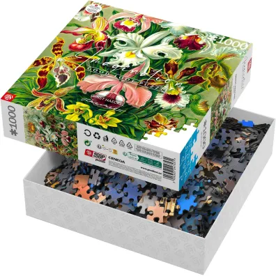 Puzzle 1000 el. Ernst Haeckel Orchidea / Orchid Good Loot