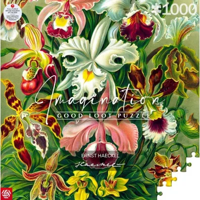 Puzzle 1000 el. Ernst Haeckel Orchidea / Orchid Good Loot