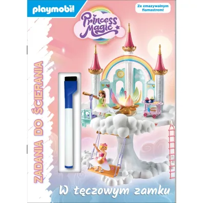 Playmobil Princess Magic. Zadania do �cierania. W t�czowym zamku