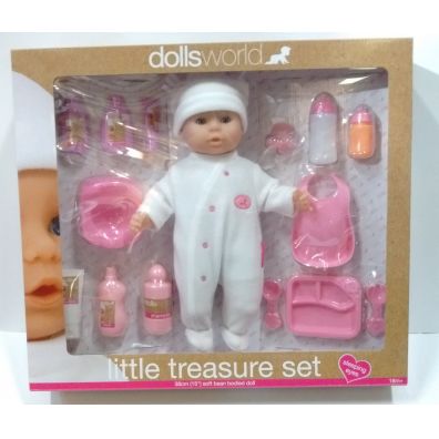 Lalka Bobas 30cm Little treasure set 08861 DANTE Dolls World