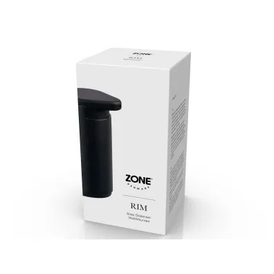 Zone Denmark Dozownik do myda cienny Rim Black 14645 czarny