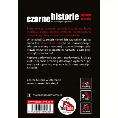 Czarne historie. Upiorna muzyka G3