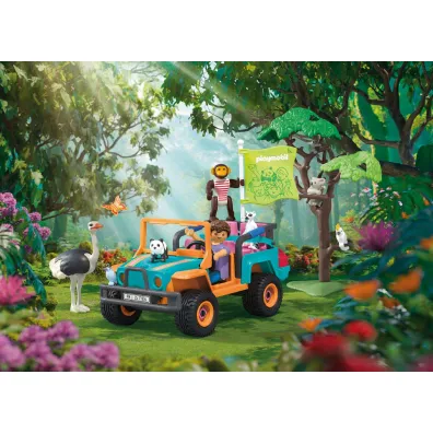 Playmobil Animals & Friends Kolorowe auto terenowe 71854