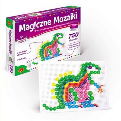 Magiczne mozaiki - Kreatywno i edukacja 750 ALEX Alexander