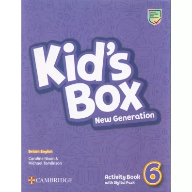 Kid's Box New Generation. Level 6. Activity Book with Digital Pack. British English - Caroline Nixon, Michael Tomlinson