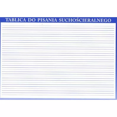 Tablica do pisania sucho�cieralnego