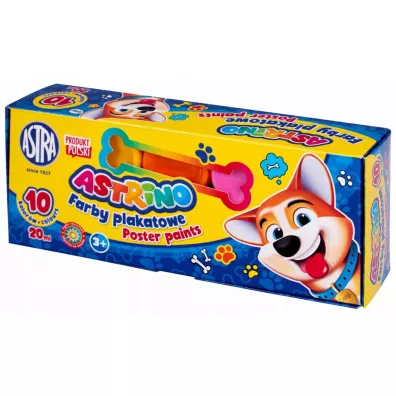 Astra Farby plakatowe Astrino 10 x 20 ml