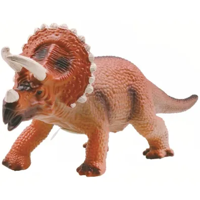 Dinozaur triceratops z g�osem