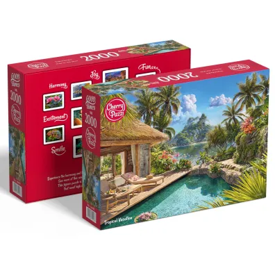 Puzzle 2000 el. Tropical Vacation CherryPazzi