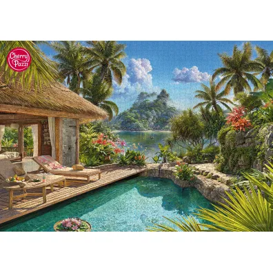 Puzzle 2000 el. Tropical Vacation CherryPazzi