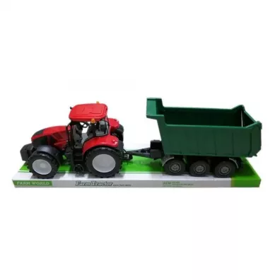 Traktor z maszyn� rolnicz� Macyszyn Toys