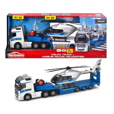 Majorette GS Volvo zestaw policyjny 35 cm�213716000038 Simba