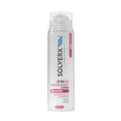Solverx Balsam �agodz�cy po opalaniu do twarzy i cia�a Sensitive Skin 200 ml