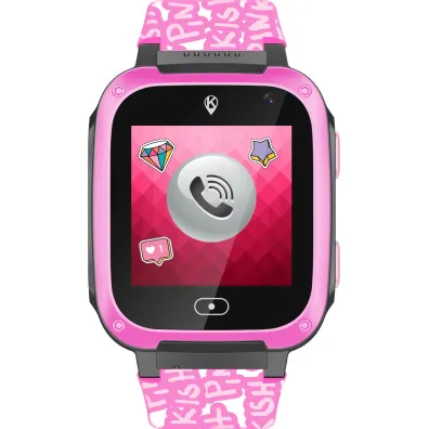 Smartwatch dla dziecka  KiDiZ Fiber r�owy