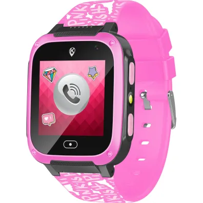 Smartwatch dla dziecka  KiDiZ Fiber r�owy