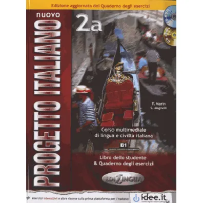 Progetto Italiano Nuovo 2A. Podr�cznik + �wiczenia + CD - Sandro Magnelli, Telis Marin