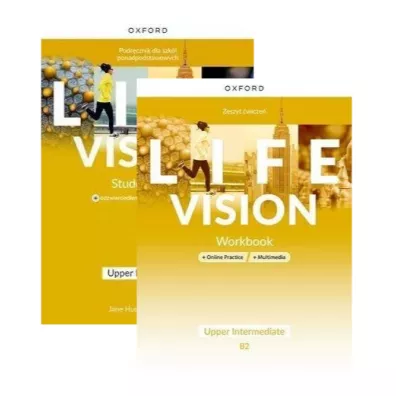 Pakiet Life Vision. Upper-Intermediate B2. Podr�cznik z zeszytem �wicze� + wersje cyfrowe + Online Practice + multimedia - Rachel Godfrey, Neil Wood, Jane Hudson, Vicky Butt