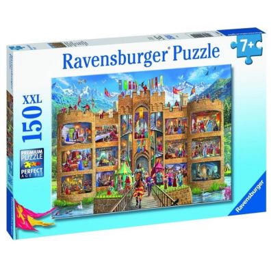 Puzzle XXL 150 el. Widok na zamek rycerski Ravensburger