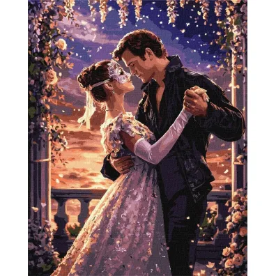 Ideyka Malowanie po numerach - Poca�unek 40x50cm