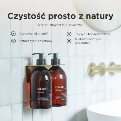 Kit and Kin Naturalne Myd�o do r�k w p�ynie, o zapachu limonki i aloesu 500 ml