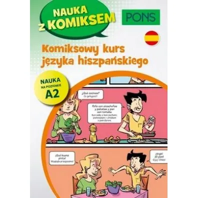 Komiksowy kurs j�zyka hiszpa�skiego Poziom A2  PONS