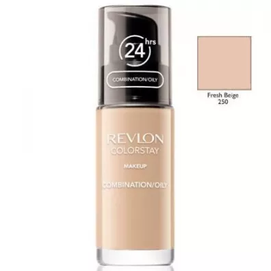 Revlon ColorStay Podkad z pompk do skry tustej i mieszanej 250 Fresh Beige 30 ml
