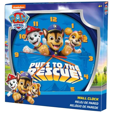 Psi Patrol Zegar �cienny Paw Patrol 25cm PW20002