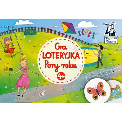 Kapitan Nauka. Gra Loteryjka. Pory roku. 4+ Edgard