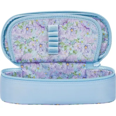 Oxford Pi�rnik z klapk� Flowers niebieski