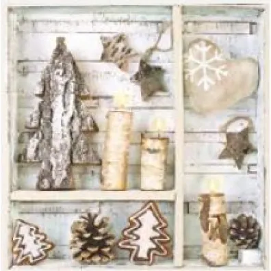 Serwetki Lunch Natural Eco Winter Decorations SDGW014701