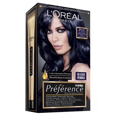 LOreal Paris Farba do w�os�w P12 Granatowa Per�owa Czer�